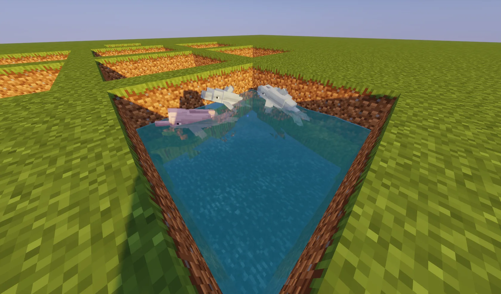 Дельфины в стиле Shiny's Entity Models Plus