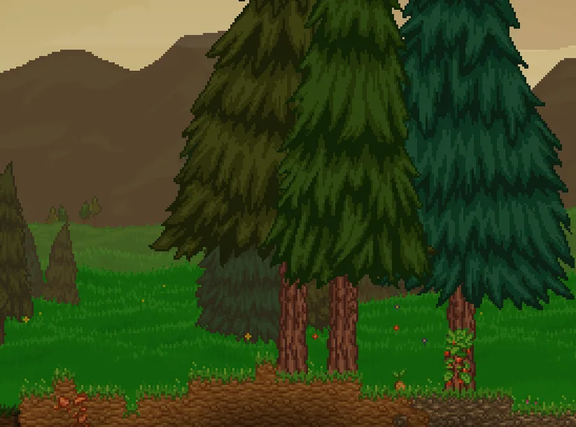 Скриншот игрового процесса мода Starbound.