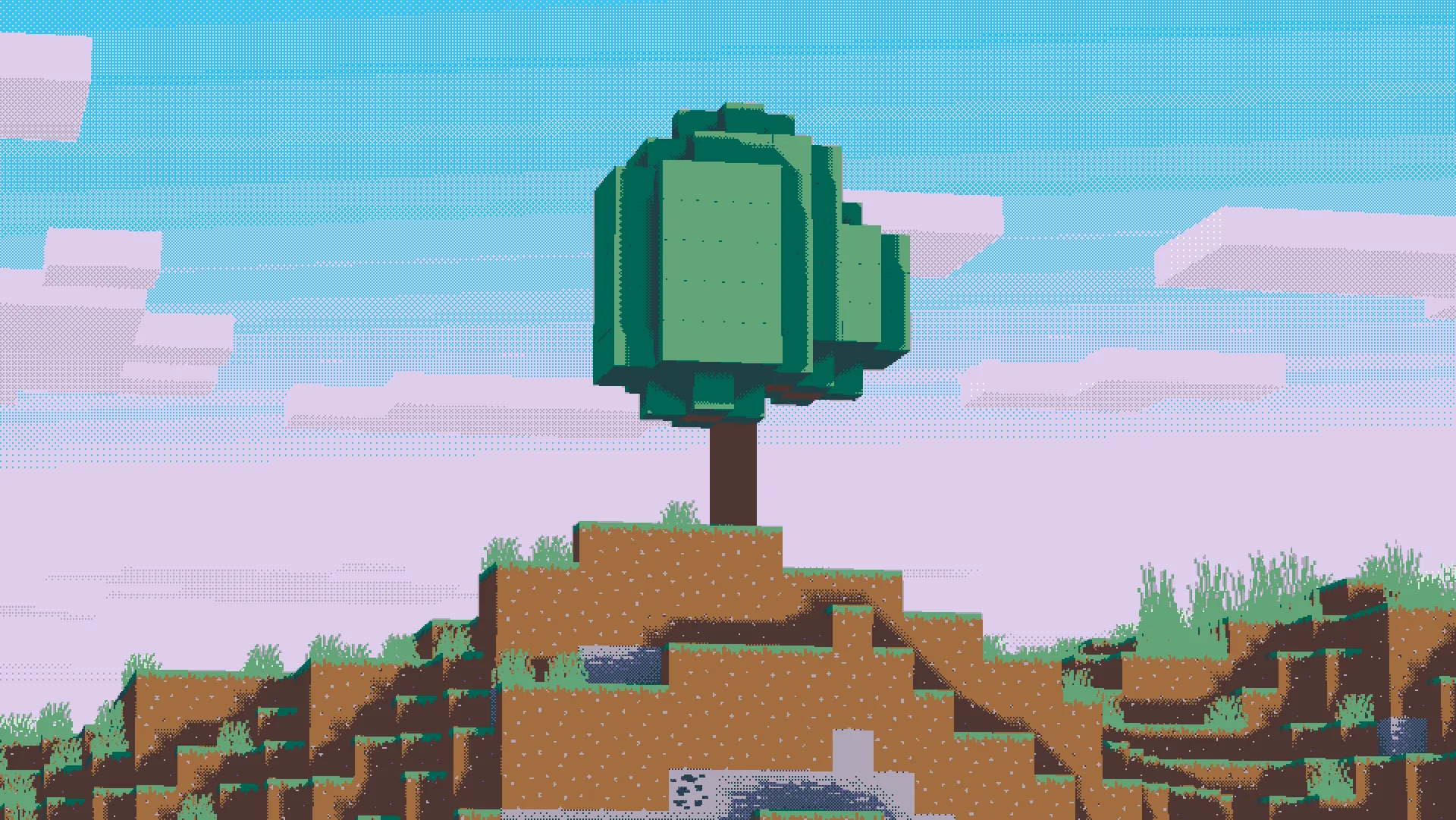 Переключатель цветовой палитры Lospec500