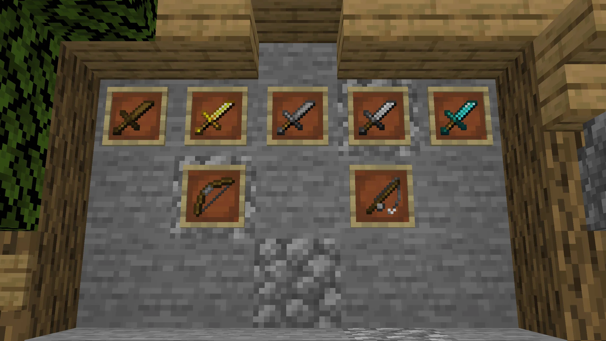 Текстуры мечей в ресурс-паке clk's Default 1.8.9