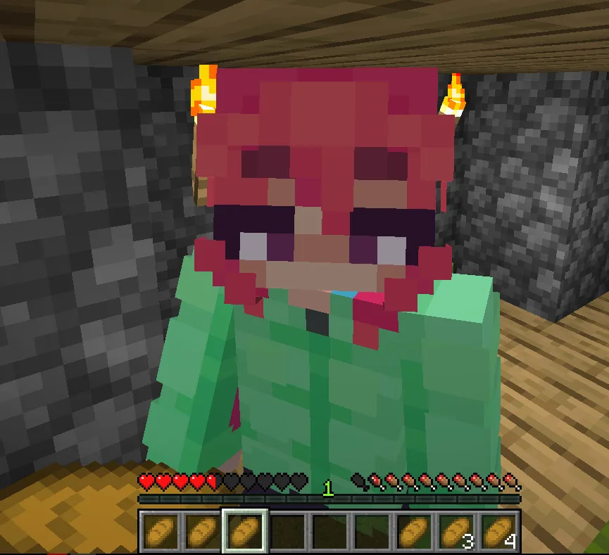 Иконки предметов в стиле хлеба для ресурс-пака Bread