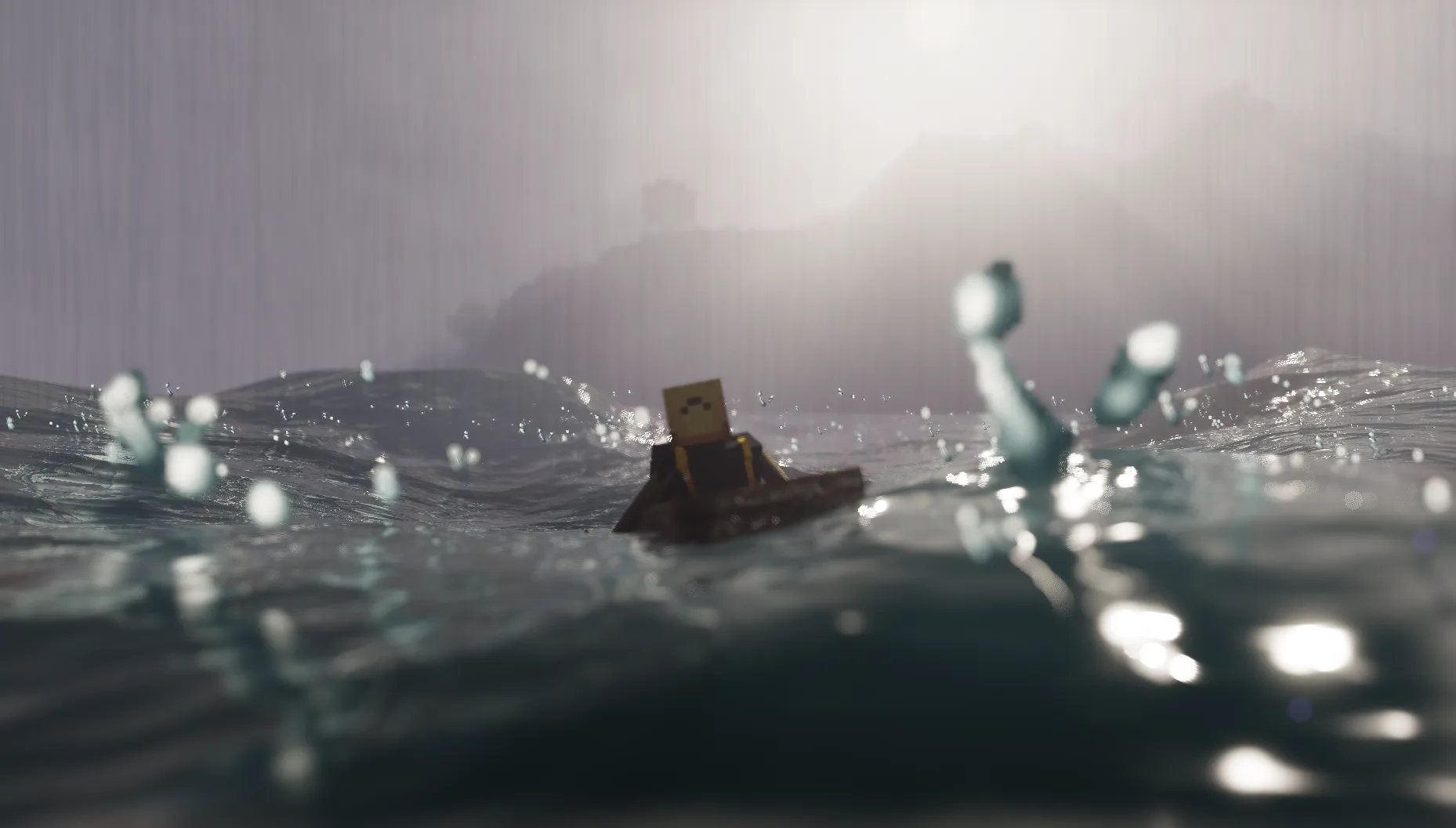 Arc: океан с модом PhysicsMod.