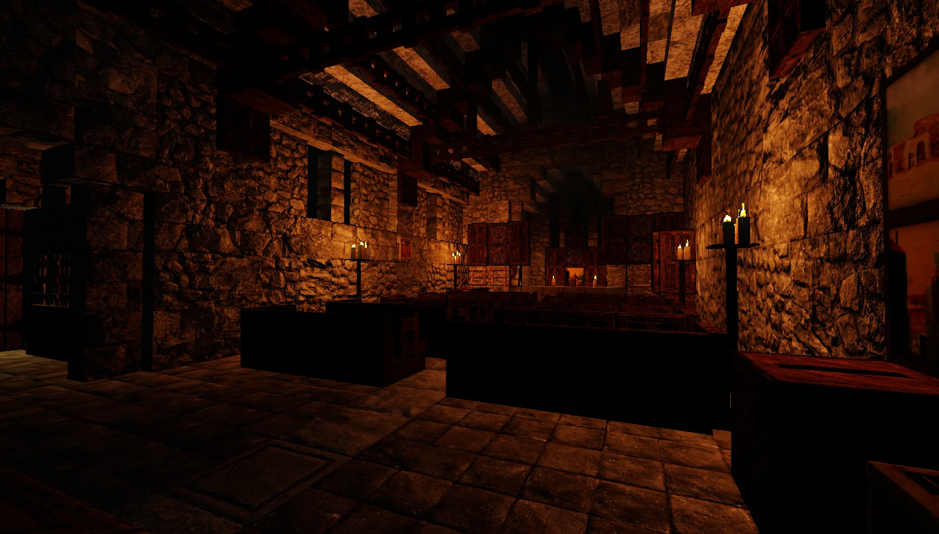 Динамическое освещение в проекте Arc.