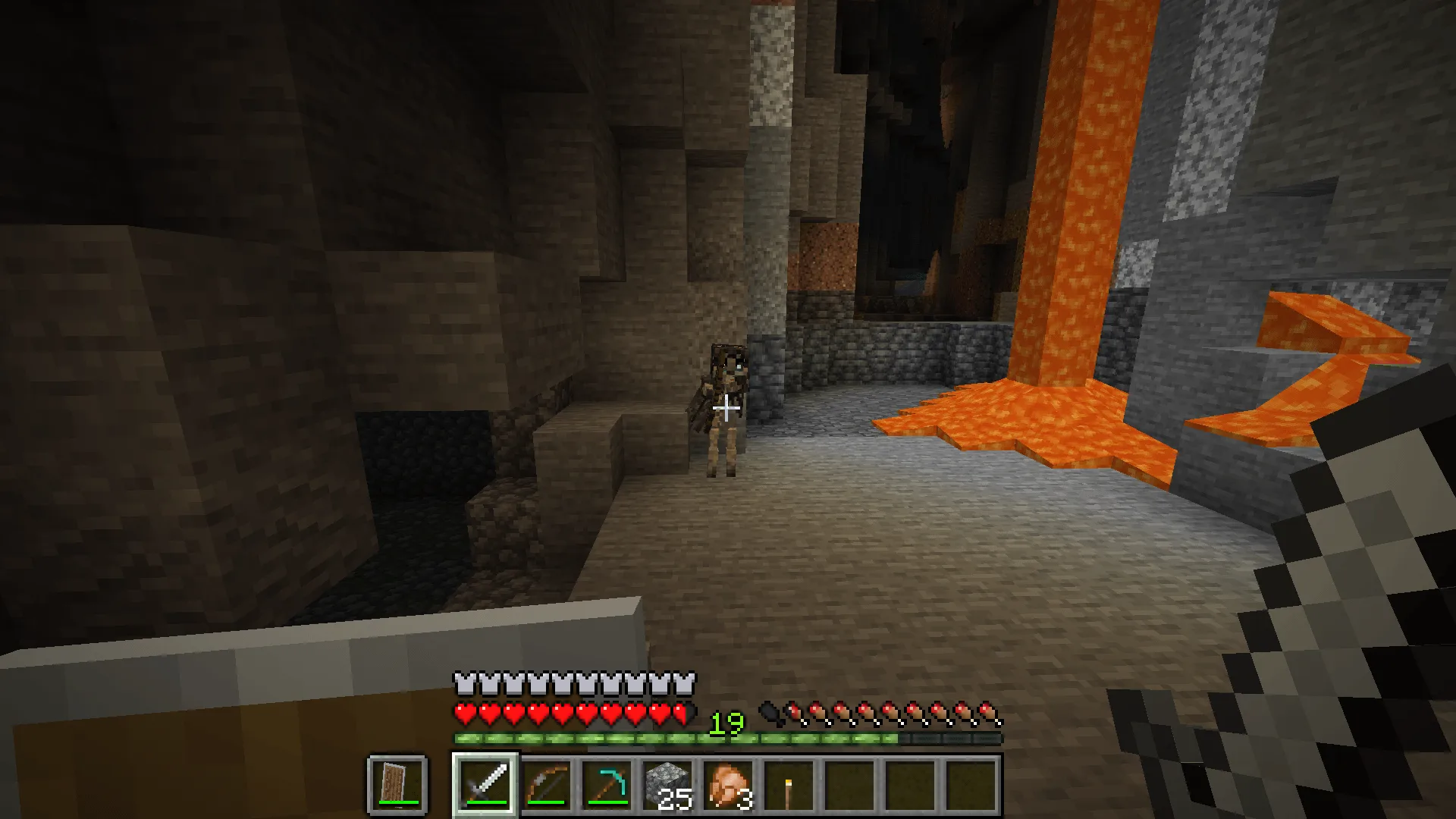 Скелет в погребальном балахоне из мода Blue's Better Skeletons.