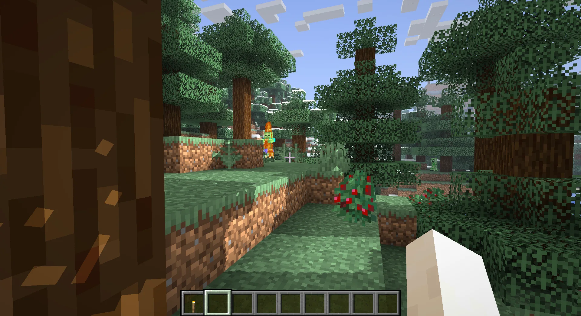 Улучшенная ванильная текстура Minecraft.