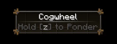 Предметы андезитового уровня из мода Create в Creative Tooltips