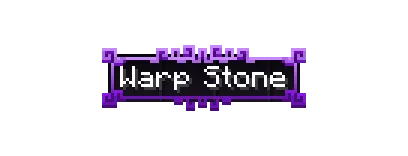 Камни телепортации Waystones в стиле Creative Tooltips