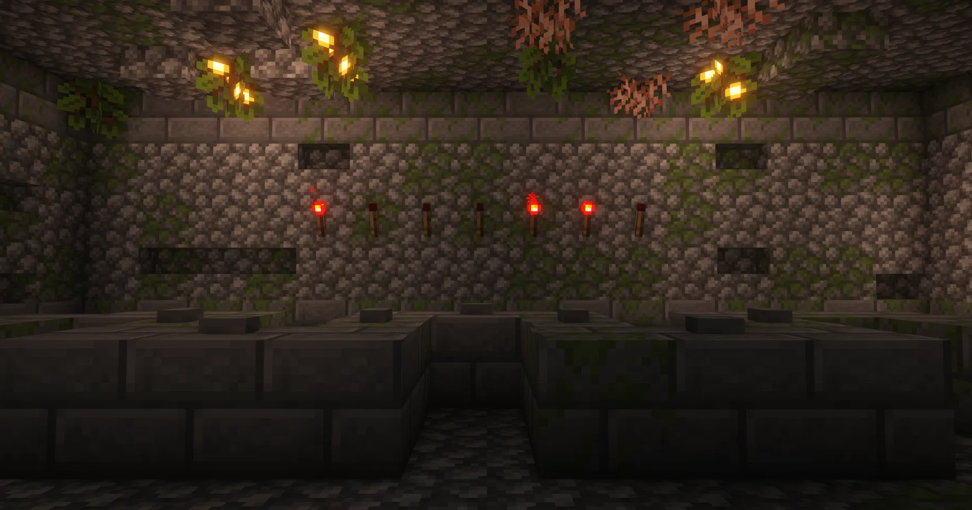 Интерьер храма джунглей с головоломками из мода YUNG's Better Jungle Temples.