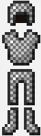 Игрок в полном комплекте кольчужной брони из мода Chainmail Buff.