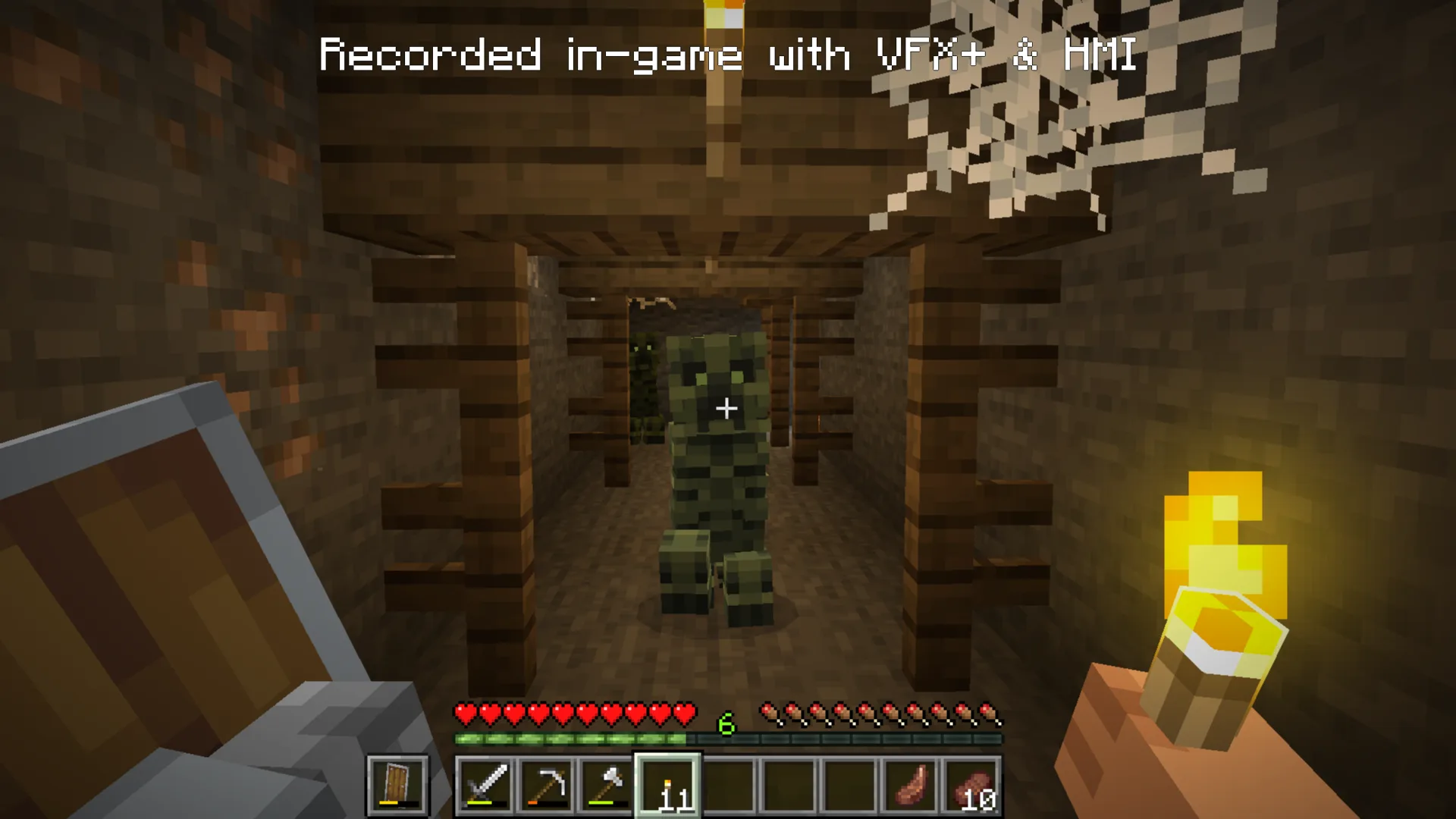 Скримеры из Minecraft с переработанными текстурами.