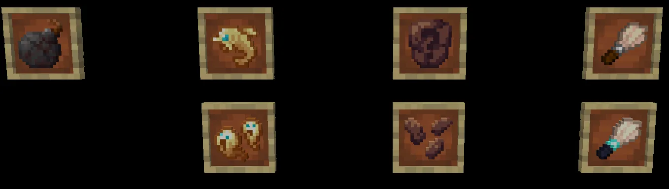 Новые предметы из мода Better Archeology: ржавая бомба, тотем душ и потоков, осколок артефакта.