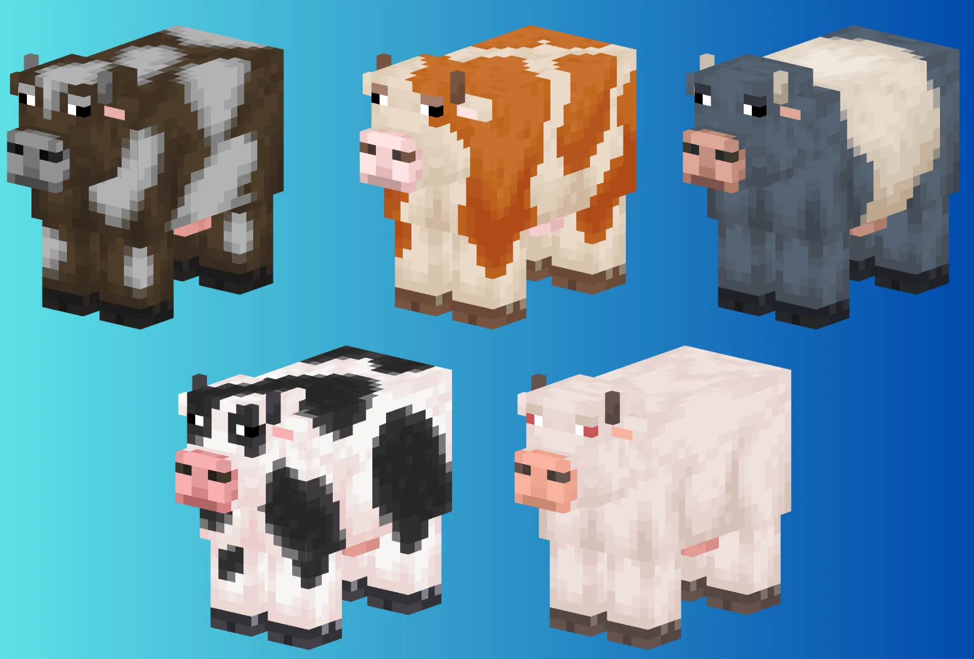 Корова в ресурс-паке Prettier Cows