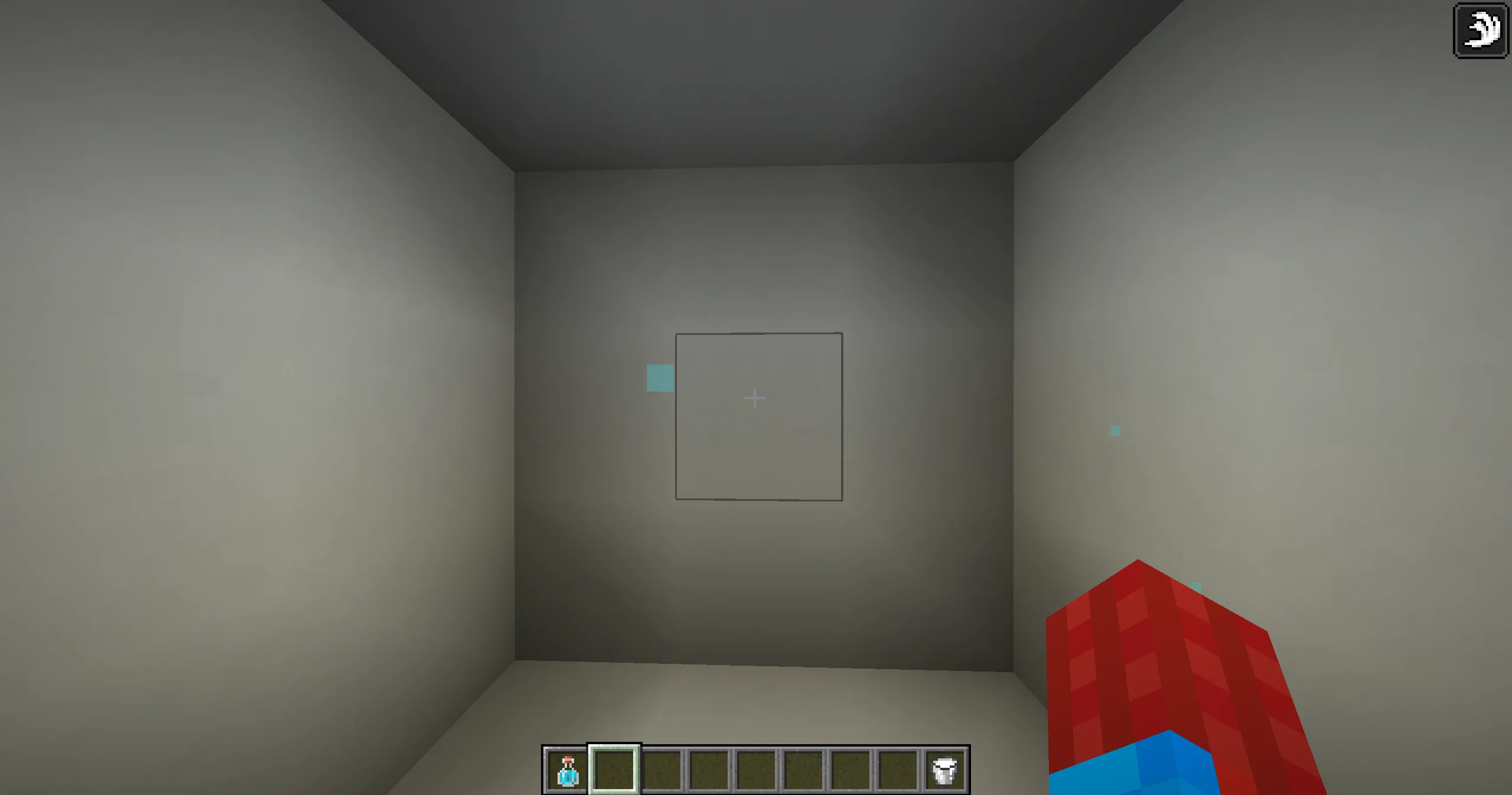 Минималистичные частицы зелий от первого лица