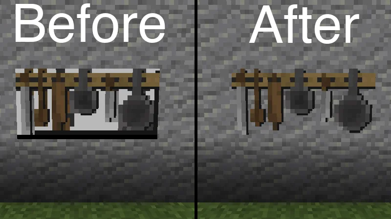 Промо-изображение проекта Transparent в Minecraft.