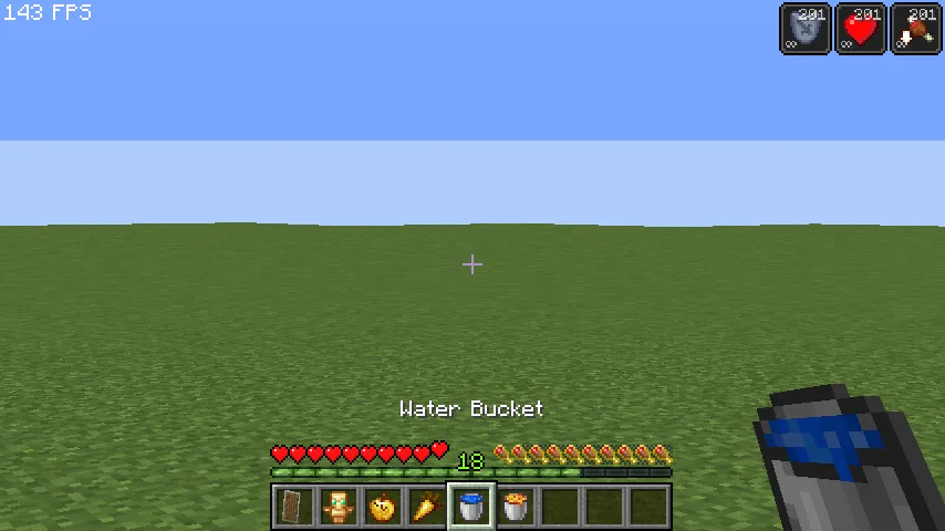 Игровой предмет «Мини-ведро воды» из проекта Uhc_Untils.