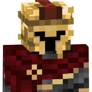 Золотой спартанский воин - Спереди