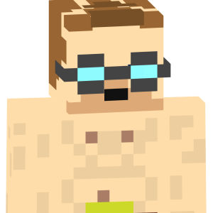 Пловец в очках - Спереди