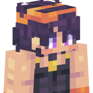 Аниме-парень с оранжевой повязкой - Сбоку