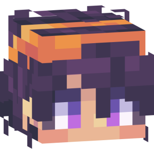 Аниме-парень с оранжевой повязкой - Голова