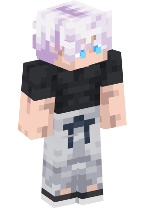 Белоснежный аниме-парень