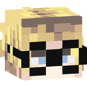 Стильный блондин в очках - Голова