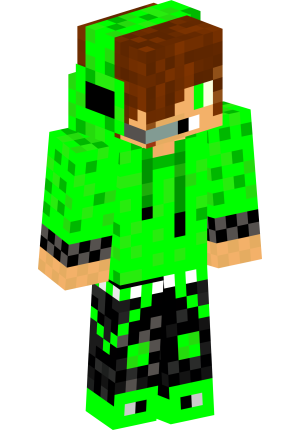 Ярко-зеленый стример