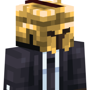 Золотой центурион в костюме - Сбоку