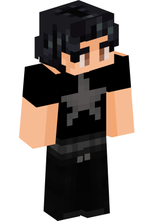 Звездный парень в черном