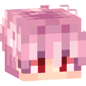 Розоволосый аниме-юноша - Голова