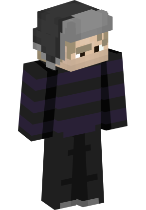 Зимний парень в ушанке