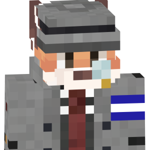 Серый детектив в котелке - Спереди