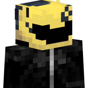 Желтый шлем кибер-гонщика - Сбоку