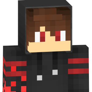 Красноглазый бунтарь в худи - Спереди