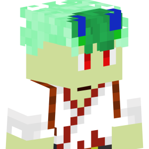 Мятный аниме-дух - Сбоку