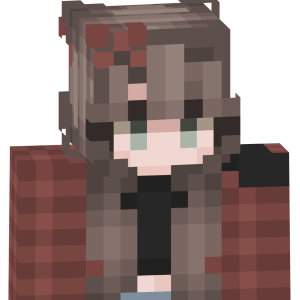 Осенняя мечтательница с бантом - Спереди