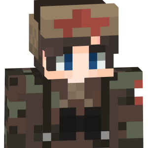 Зимний разведчик в ушанке - Спереди