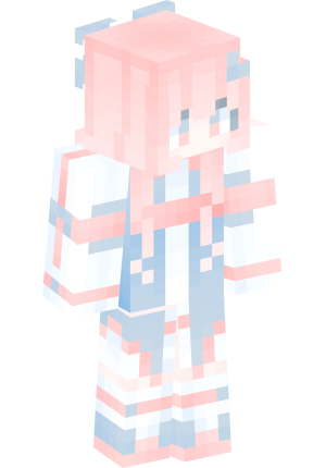 Нежно-розовая мечтательница