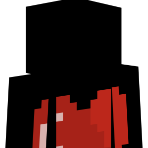 Мрачный силуэт в красном - Сбоку