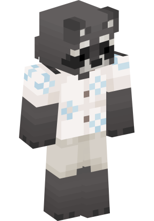 Енот в гавайской рубашке