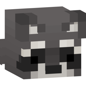 Енот в гавайской рубашке - Голова