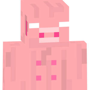 Розовый поросенок - Спереди