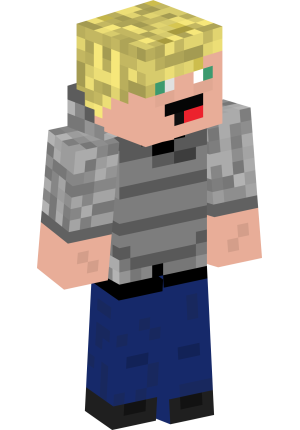 Озорной блондин в кольчуге