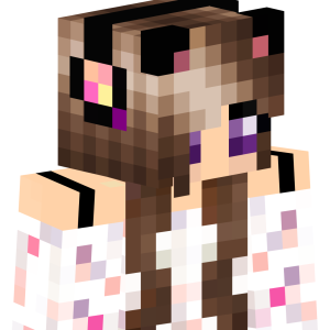 Милая кошечка с фиолетовыми глазами - Сбоку