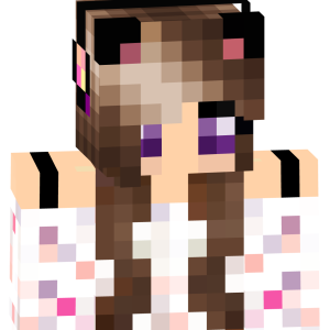 Милая кошечка с фиолетовыми глазами - Спереди