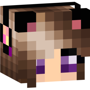 Милая кошечка с фиолетовыми глазами - Голова