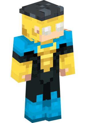 Герой в желто-синем