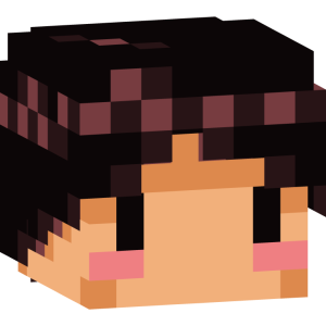 Стеснительный школьник в черном - Голова