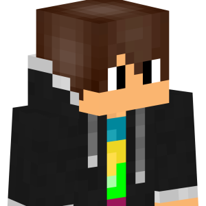 Яркий худи-парень - Сбоку