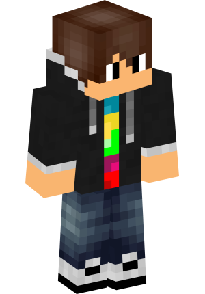 Яркий худи-парень