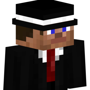 Стильный джентльмен в котелке - Сбоку